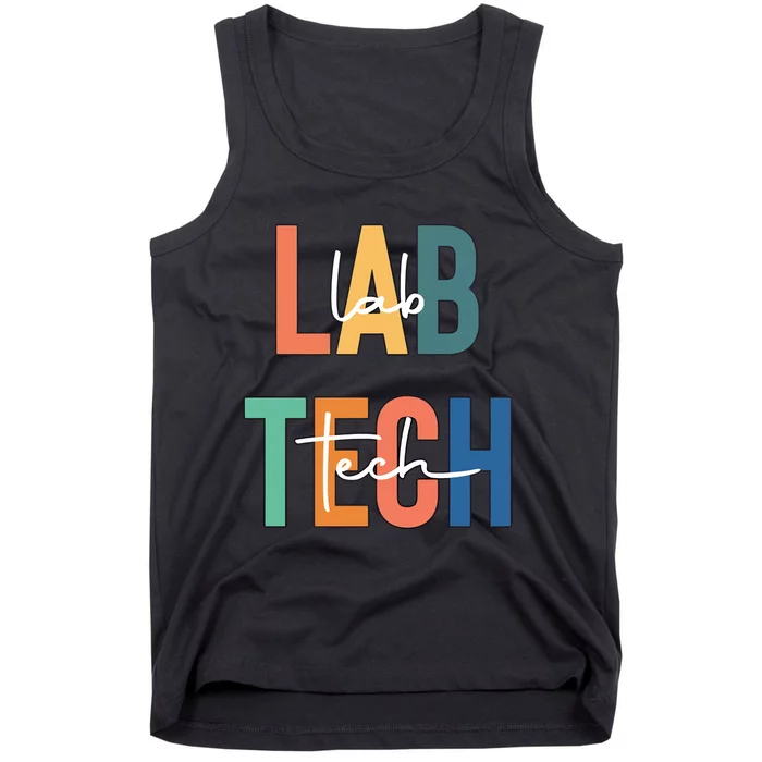 Lab Tech Funny Lab Week Laboratory Scientist Medical Technologist Tank Top