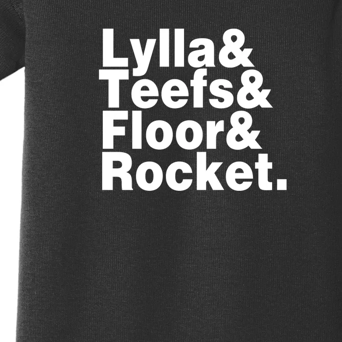 Lylla & Teefs & Floor & Rocket Baby Bodysuit