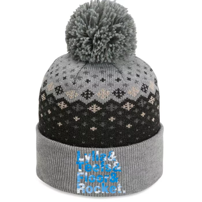 Lylla & Teefs & Floor & Rocket The Baniff Cuffed Pom Beanie