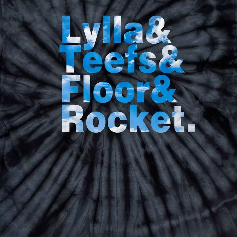 Lylla & Teefs & Floor & Rocket Tie-Dye T-Shirt