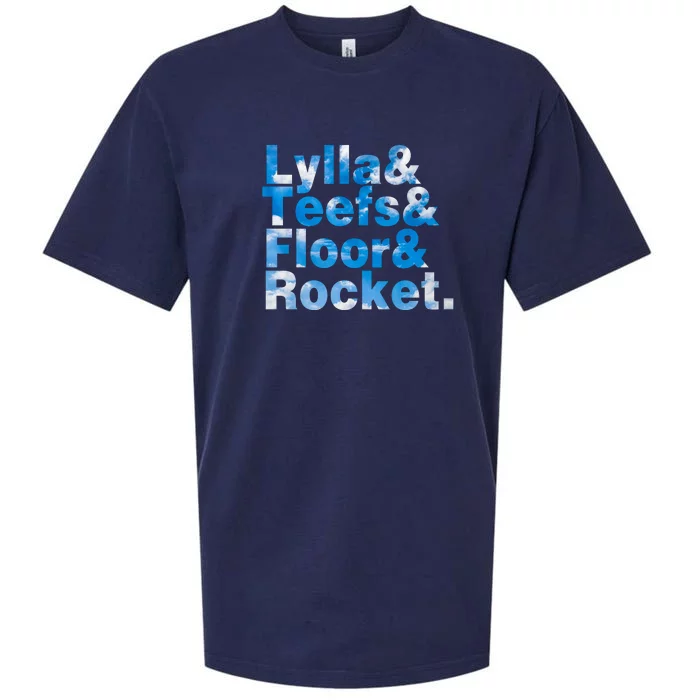 Lylla & Teefs & Floor & Rocket Sueded Cloud Jersey T-Shirt