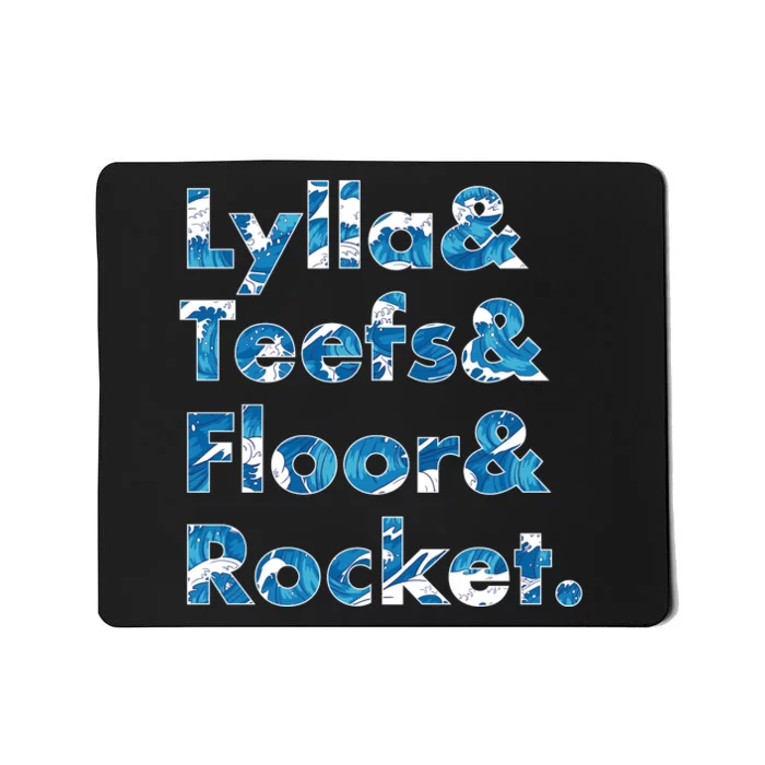 Lylla & Teefs Floor Rocket Mousepad