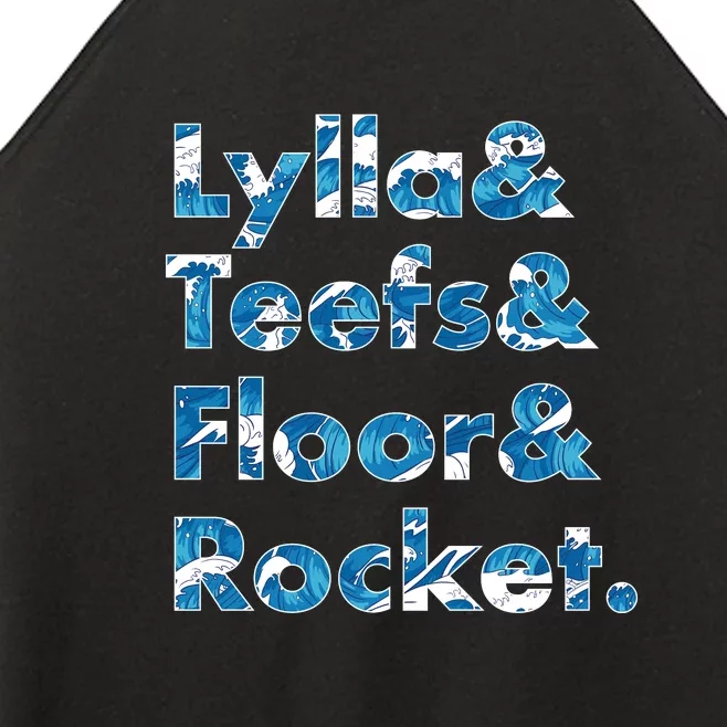 Lylla & Teefs Floor Rocket Women’s Perfect Tri Rocker Tank