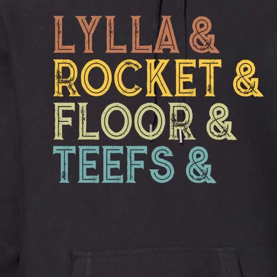 Lylla & Teefs Floor Rocket Premium Hoodie