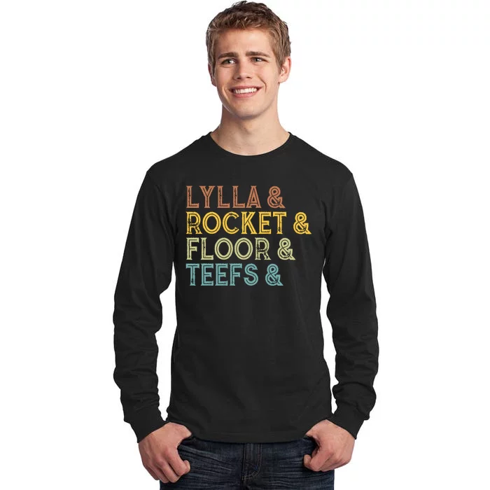 Lylla & Teefs Floor Rocket Tall Long Sleeve T-Shirt