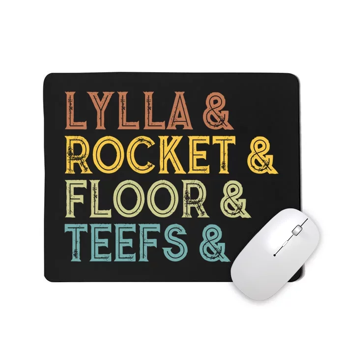 Lylla & Teefs Floor Rocket Mousepad