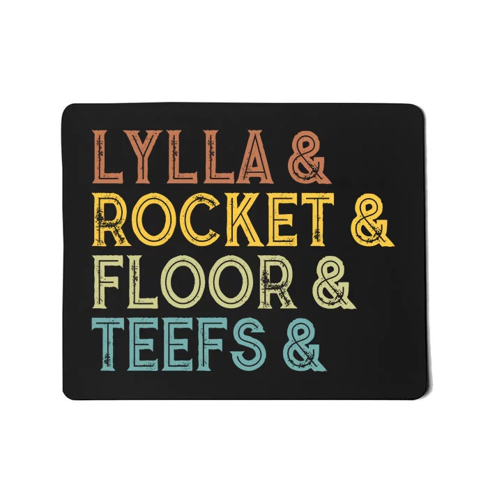 Lylla & Teefs Floor Rocket Mousepad