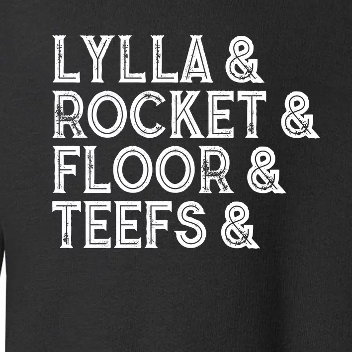 Lylla & Teefs Floor Rocket Toddler Sweatshirt