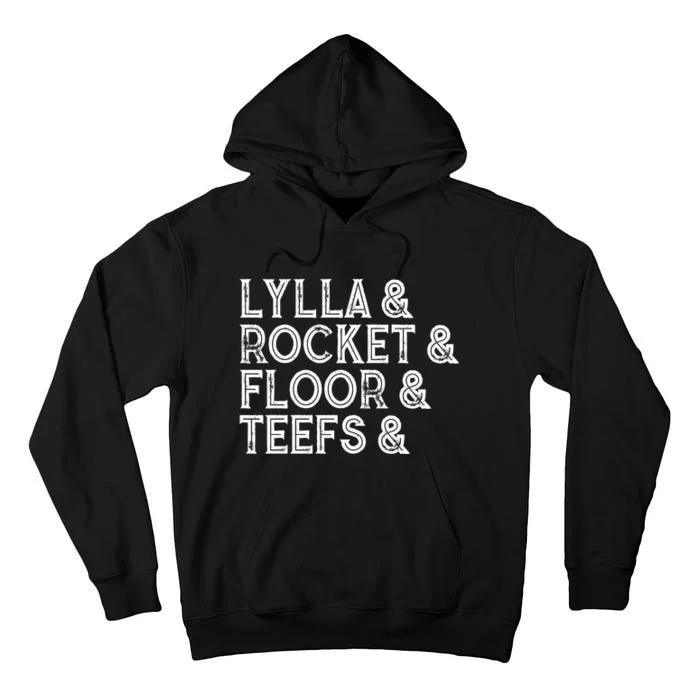 Lylla & Teefs Floor Rocket Tall Hoodie