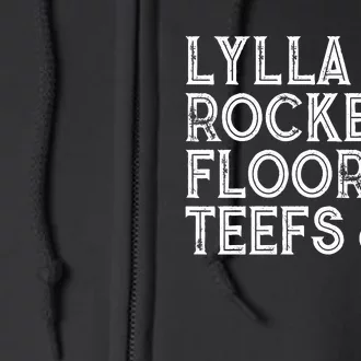 Lylla & Teefs Floor Rocket Full Zip Hoodie