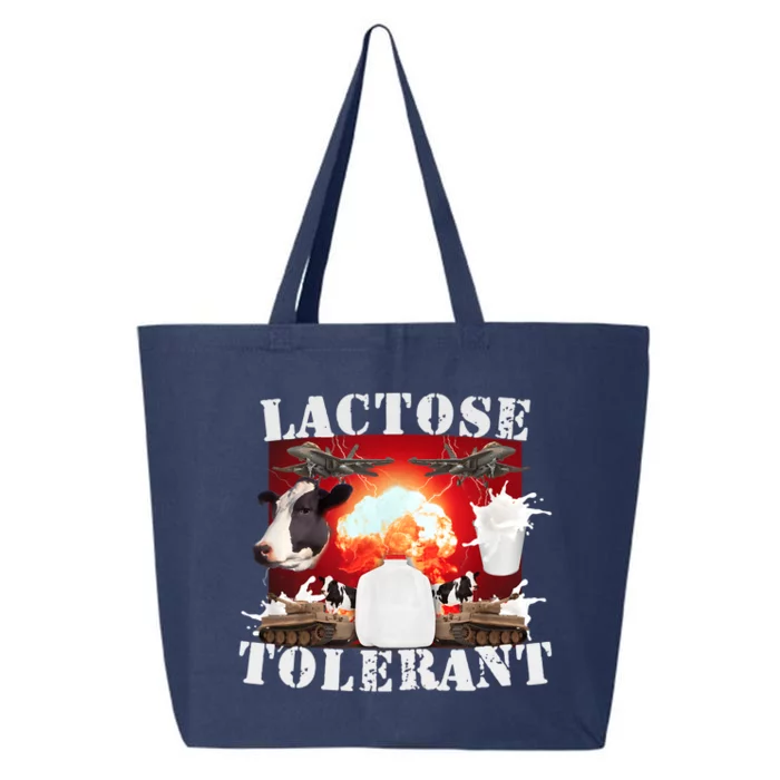 Lactose Tolerant Funny Meme Trendy Design 25L Jumbo Tote