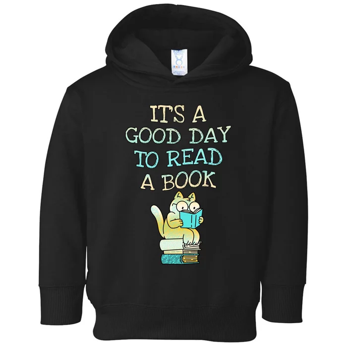 Librarian Teacher Good Day To Read A Book Book Lovers Toddler Hoodie