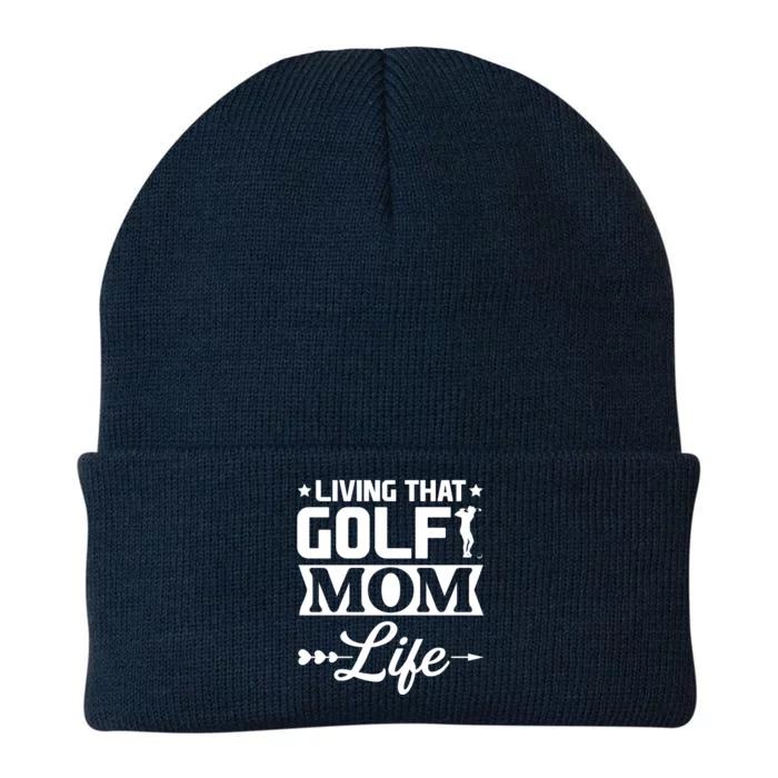 Living That Golf Mom Life Gift Knit Cap Winter Beanie