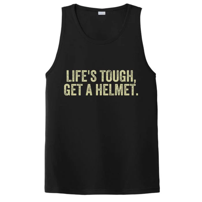 LifeS Tough Get A Helmet Performance Tank