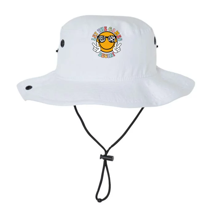 Let The Games Begin Field Day Smile Face Legacy Cool Fit Booney Bucket Hat