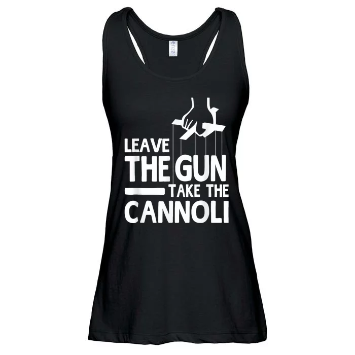 Leave The Gun Take The Cannoli Ladies Essential Flowy Tank