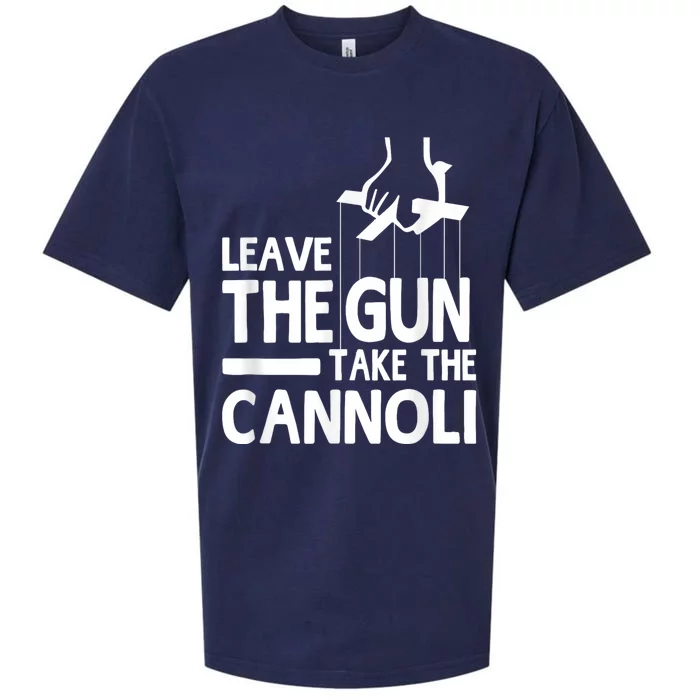 Leave The Gun Take The Cannoli Sueded Cloud Jersey T-Shirt