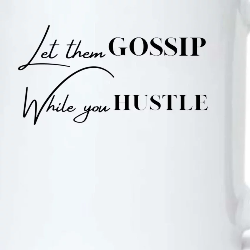 Let Them Gossip Black Color Changing Mug