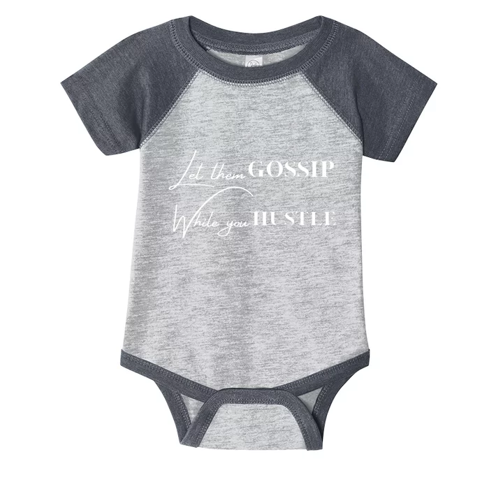 Let Them Gossip Infant Baby Jersey Bodysuit