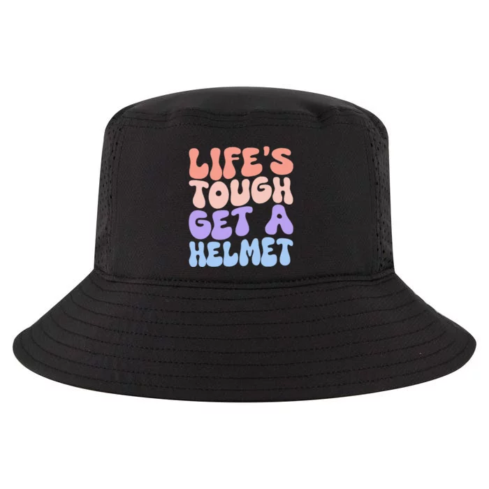 Lifes Tough Get A Helmet Cool Comfort Performance Bucket Hat