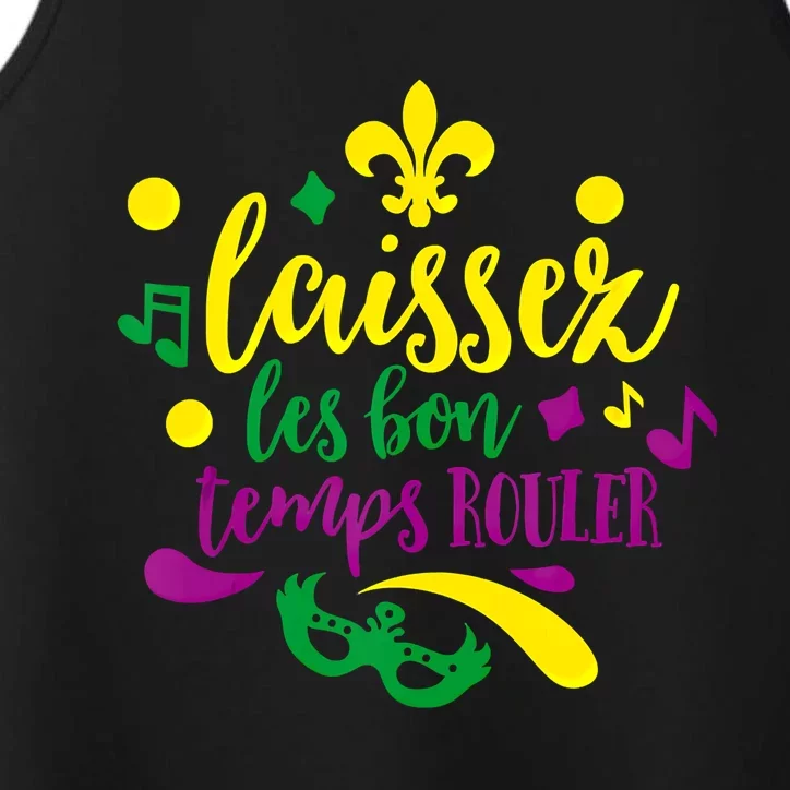 Let The Good Times Roll Mardi Gras Parade Masquerade Party Gift Performance Tank