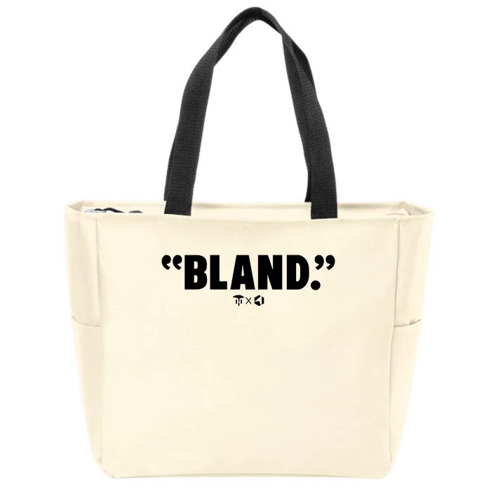 Limited Travis Hunter Wearing Bland Zip Tote Bag