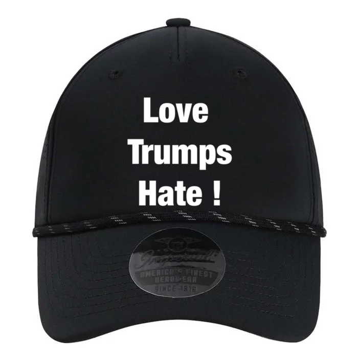 Love Trumps Hate Cool Gift Performance The Dyno Cap