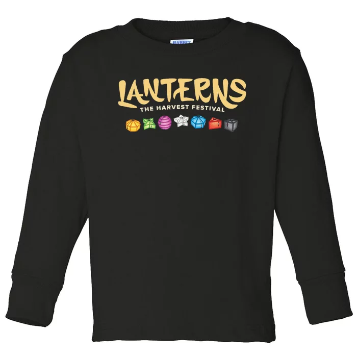 Lanterns The Harvest Festival Board Game Toddler Long Sleeve Shirt