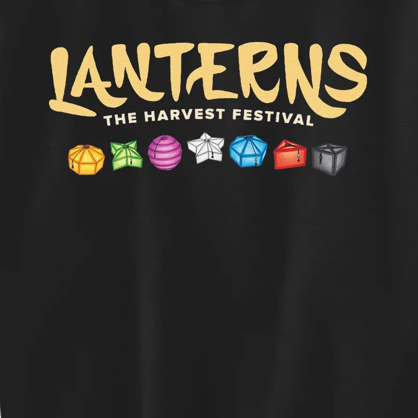 Lanterns The Harvest Festival Board Game Kids Sweatshirt