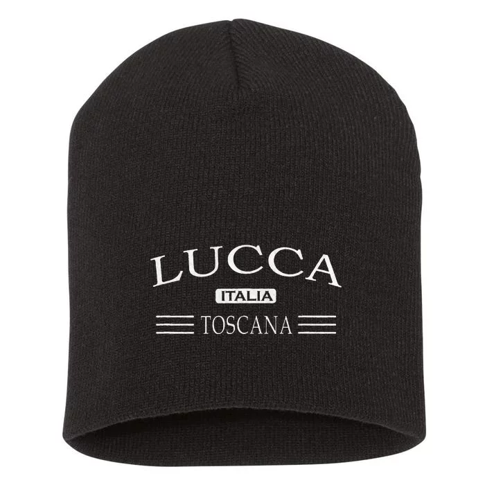 Lucca Toscana Italia Lucca Tuscany Italy Short Acrylic Beanie