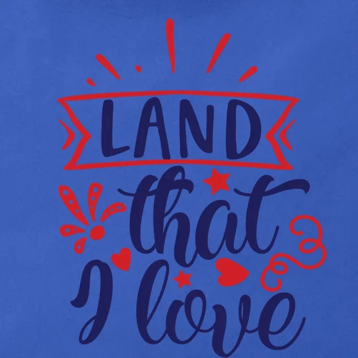 Land That I Love Meaningful Gift Zip Tote Bag