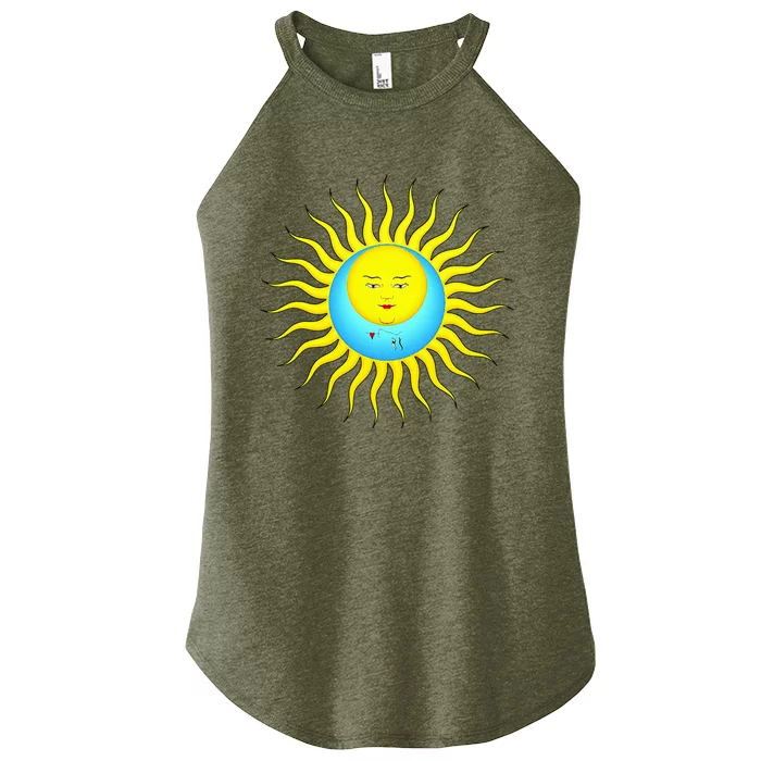 Larks Tongues In Aspic Women’s Perfect Tri Rocker Tank