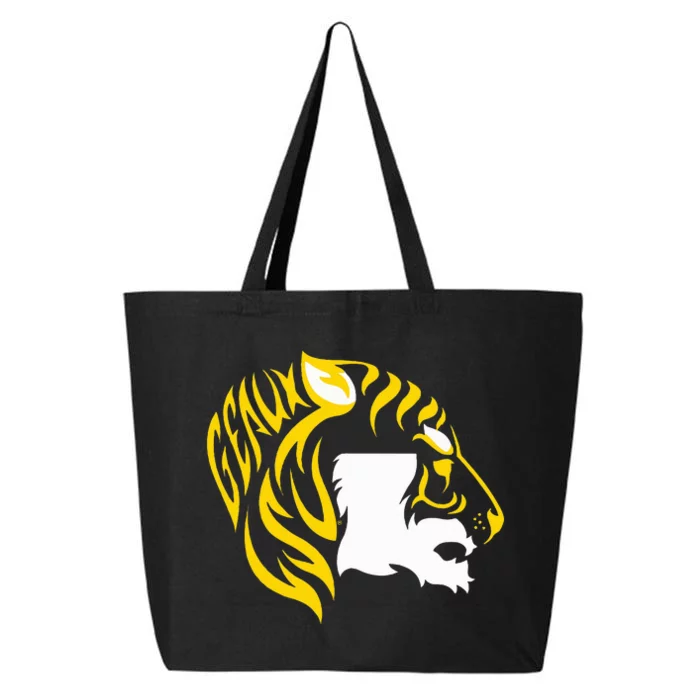 L.S.U T.I.G.E.R.S Inside The Mascot 25L Jumbo Tote