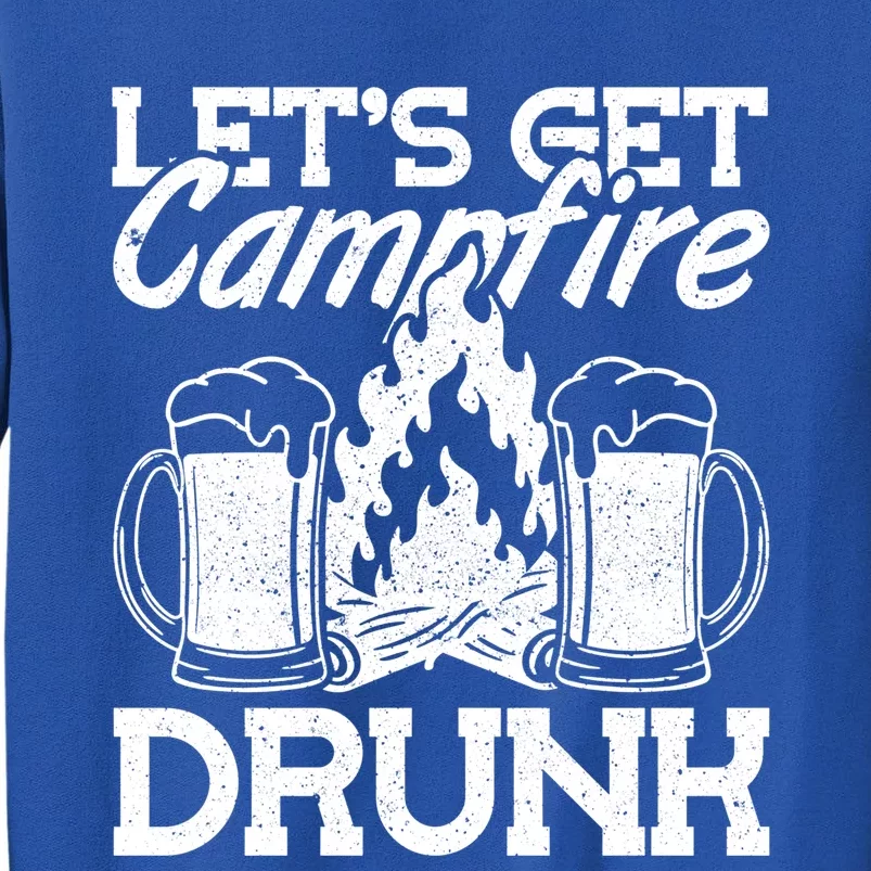 Let's The Irish Ing Team At The Campfire Gift Tall Sweatshirt