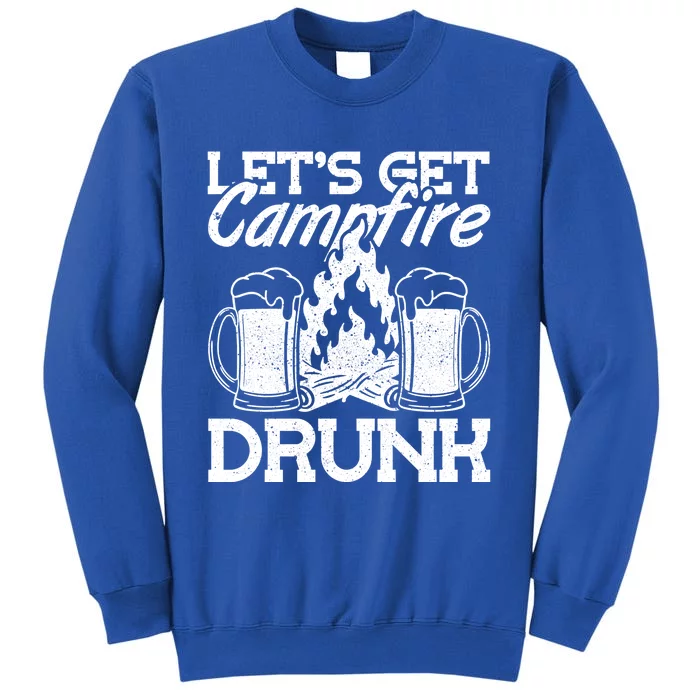 Let's The Irish Ing Team At The Campfire Gift Tall Sweatshirt