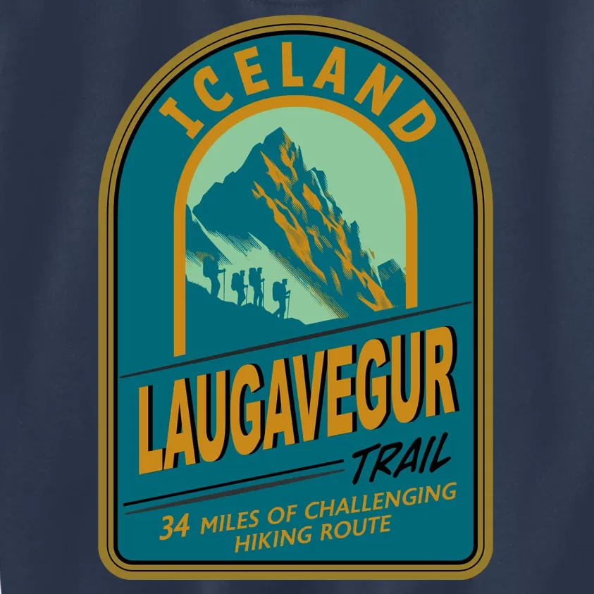 Laugavegur Trail Iceland Kids Sweatshirt