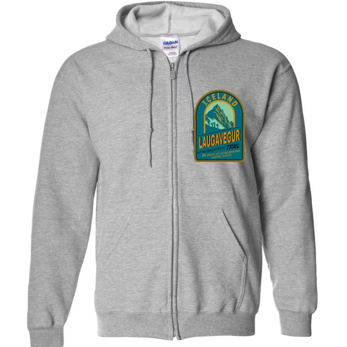 Laugavegur Trail Iceland Full Zip Hoodie