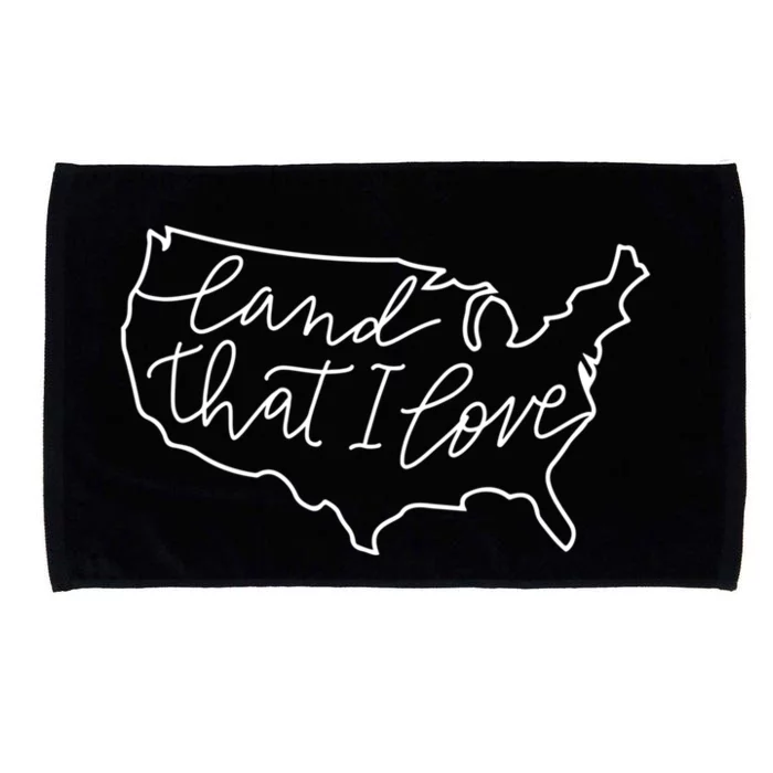 Land That I Love Meaningful Gift Microfiber Hand Towel