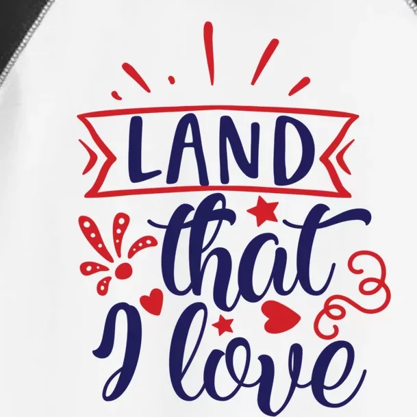 Land That I Love Gift Toddler Fine Jersey T-Shirt