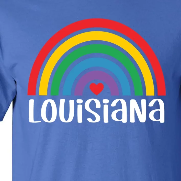 Louisiana Travel I Love Louisiana Usa Gift Tall T-Shirt