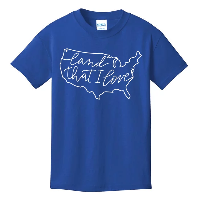 Land That I Love America Gift Kids T-Shirt