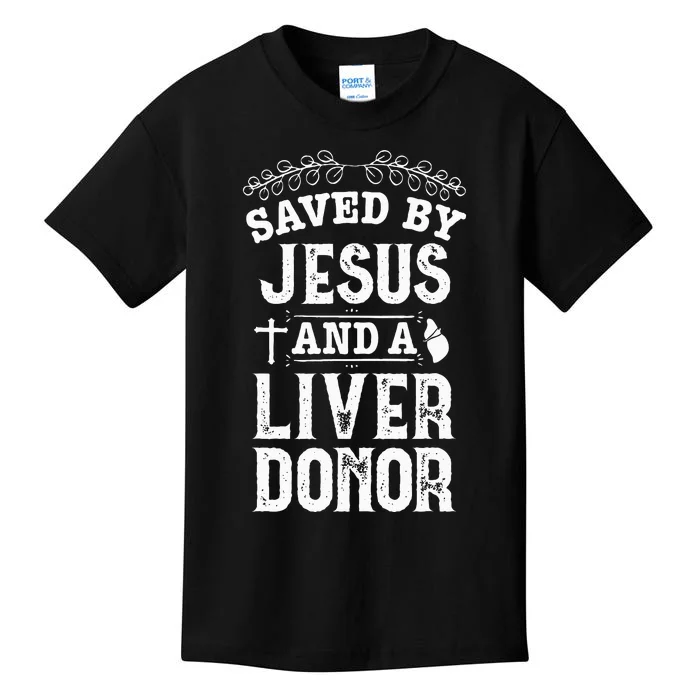 Liver Transplant Jesus Organ Donor Surgery Recovery Kids T-Shirt