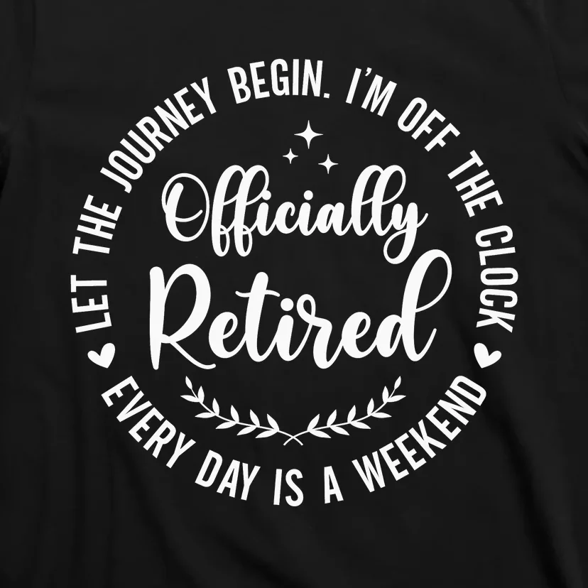 Let The Journey Begin Im Of The Clock T-Shirt