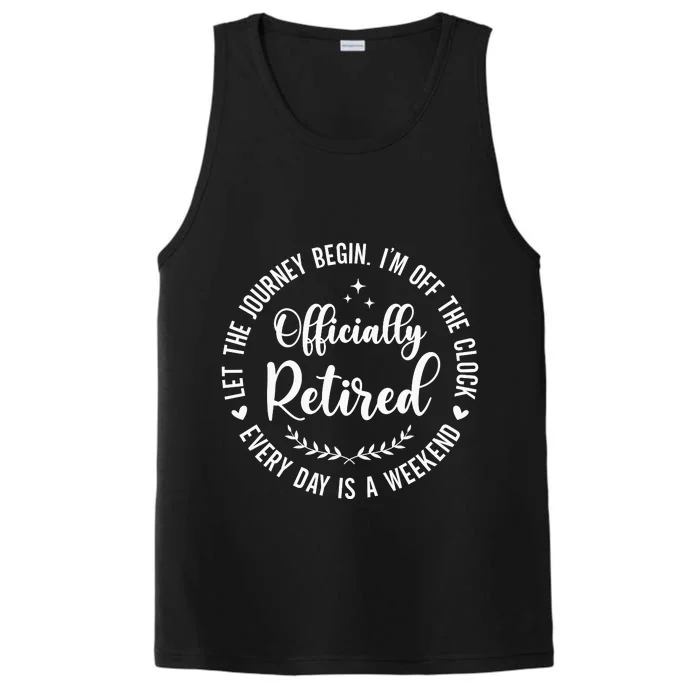 Let The Journey Begin Im Of The Clock Performance Tank