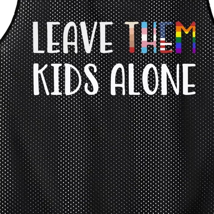 Leave Them Kids Alone Mesh Reversible Basketball Jersey Tank