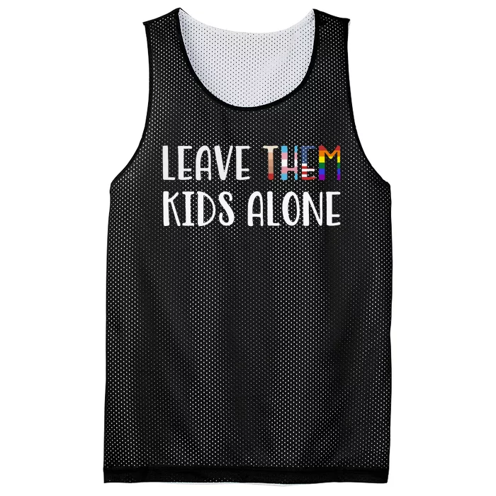 Leave Them Kids Alone Mesh Reversible Basketball Jersey Tank