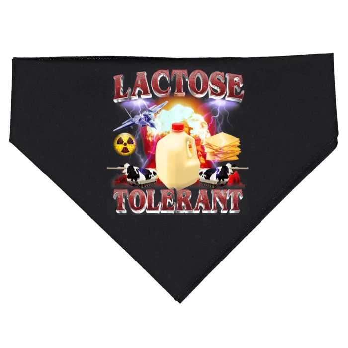 Lactose Tolerant USA-Made Doggie Bandana