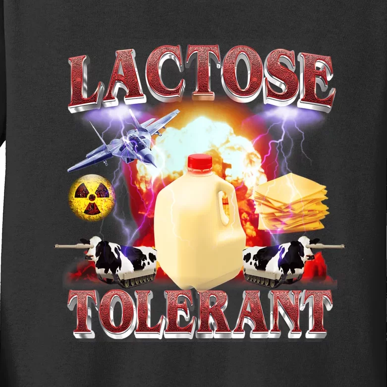 Lactose Tolerant Kids Long Sleeve Shirt