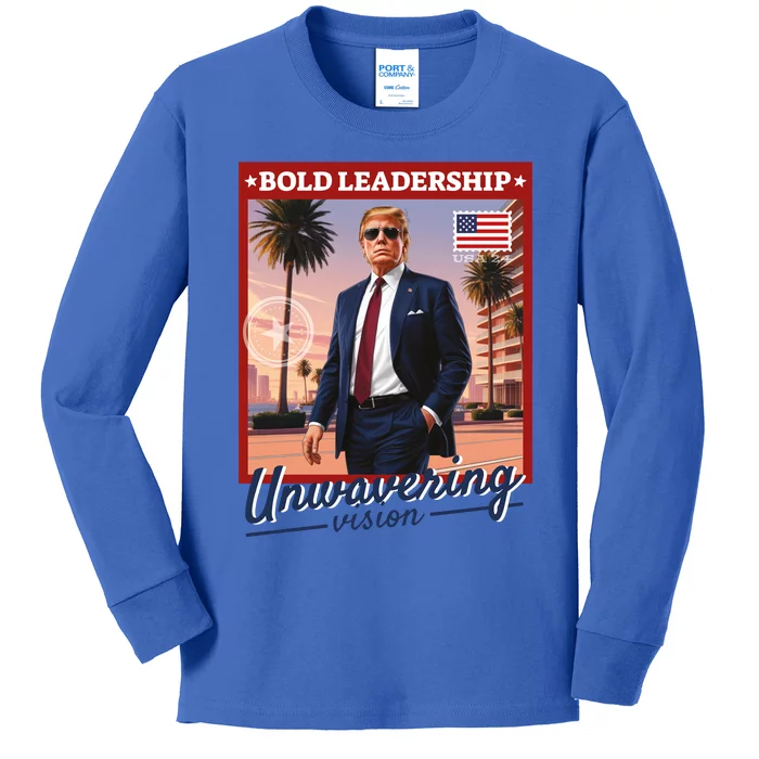 Leadership Trump Kids Long Sleeve Shirt