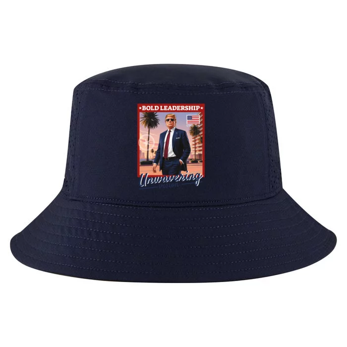 Leadership Trump Cool Comfort Performance Bucket Hat